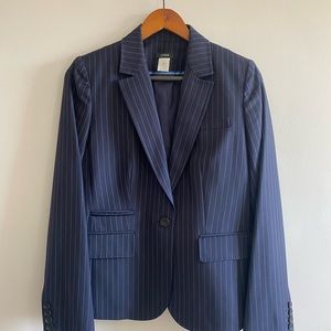 J. Crew - Navy Pinstripe
